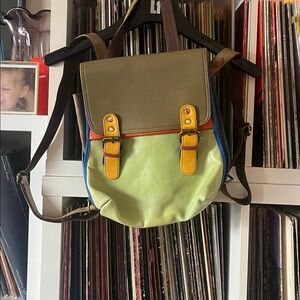 Soruka Freya Backpack Multicolored Leather Purse Backpack